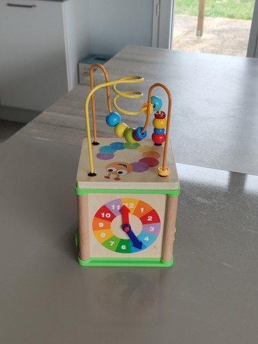 Cube activités bois pour - d'activités,