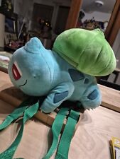 Bulbizarre Peluche Sac A Dos Velours Pokémon -30 Cm  X 26 