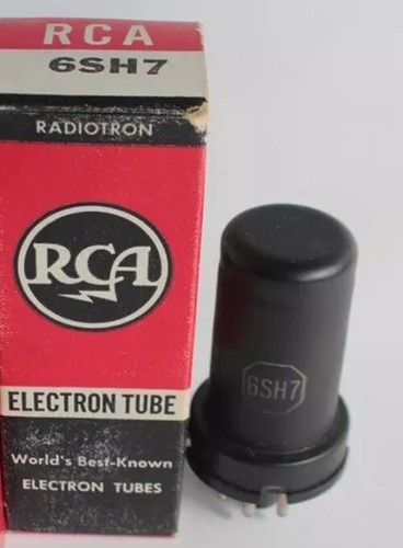 Tube 6sh7 rca nos nib - 6sh7,