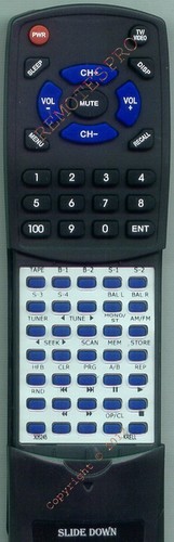 Replacement remote for - replacement,