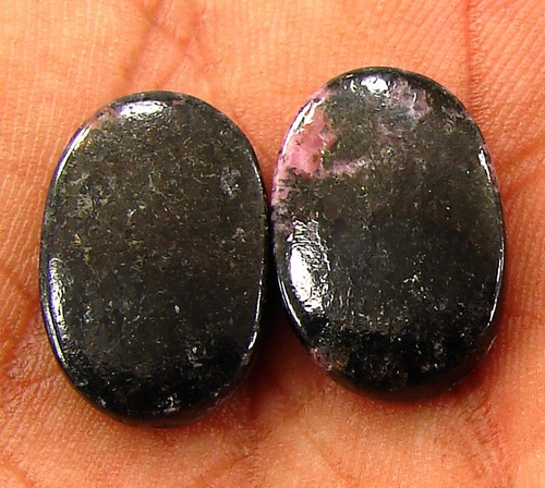 Pierre cabochon rhodonite - pierre,