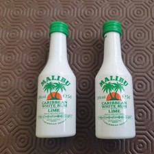 Lot 2 mignonnettes alcool