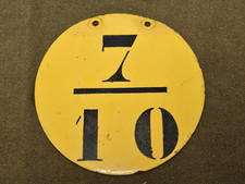 Plaque tonnage ouvrage 7-10