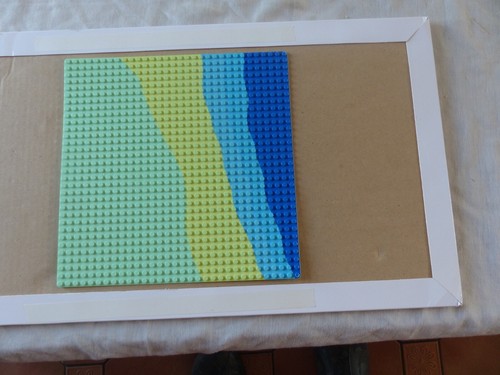 Lego plaque de - :,