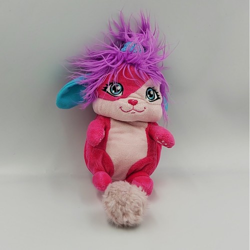 Peluche popples rose violet - peluche,