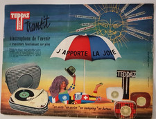 publicié  Teppaz  transit J'apporte la joie années 50