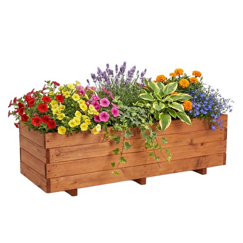 Jardinière bois ivoq - jardinière, en