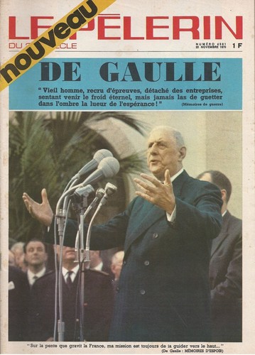 Pelerin 4591 gaulle 1970 - pelerin,