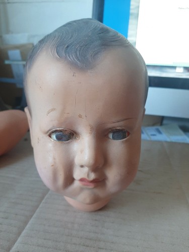 Tete poupon petit colin - poupon,