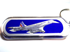 porte clés bourbon aéronautique CONCORDE avion aviation compagnie AIR FRANCE
