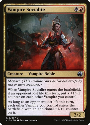 Mtg magic vampire - mtg,