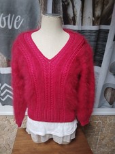 Magnifique pull angora poilu