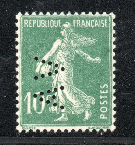 Timbre france neuf perfore - france, n°