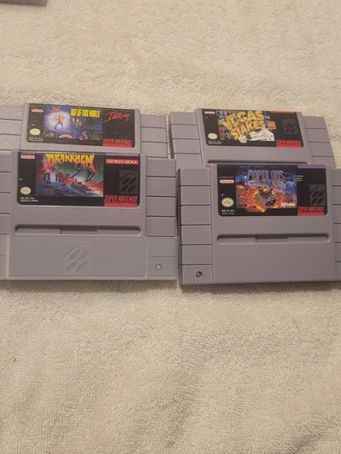 Snes game lot vegas - snes, 4