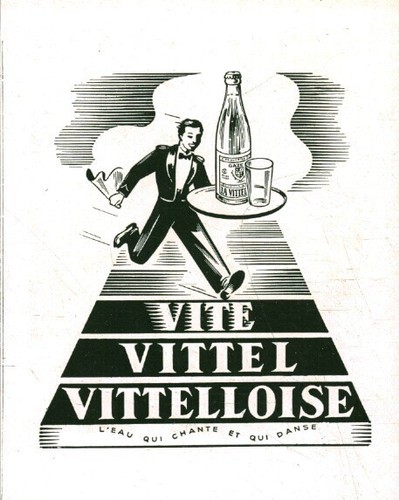 Publicité ancienne vite - ancienne,