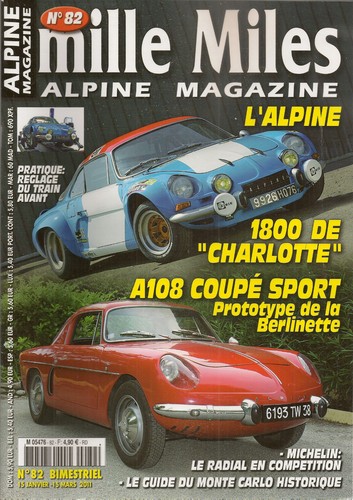 Mille miles alpine a108 - mille, 82