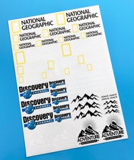 RC Rock Crawler' Discovery Nat Geo '10th Echelle Autocollants RC4WD D90