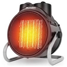 MalTec radiateur chauffage électrique céramique petit INFERNO4000 2000W Noir 