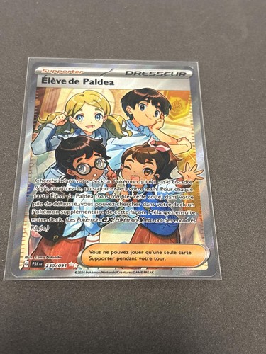 Carte pokémon dresseur elève - carte,