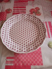 Assiette vintage vaisselle ancienne porcelaine rétro art de la table