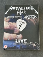 METALLICA MEGADETH ANTHRAX SLAYER COLLECTOR 2 DVD THE BIG 4 LIVE SOFIA BULGARIA