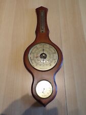Thermomètre / Baromètre / Hygromètre Bois et Laiton Vintage ( 50 cm long 18 larg