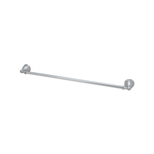 Satin nickel towel bar - 24",