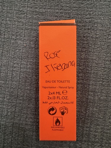 Hermes sample perfume rose - sample,