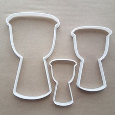 Bongo Tambour Instrument Percussion Forme Coupe Biscuit Pâte Fondant Sharp