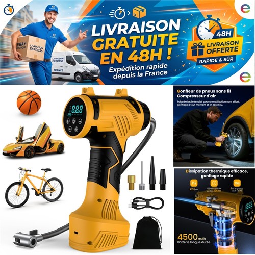 Compresseur air portatif - à,
