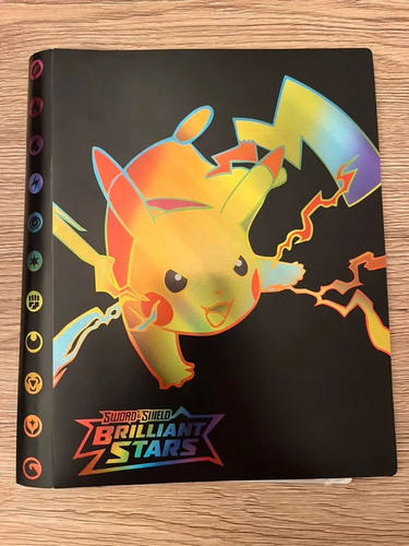 Classeur pokemon brillante - classeur,