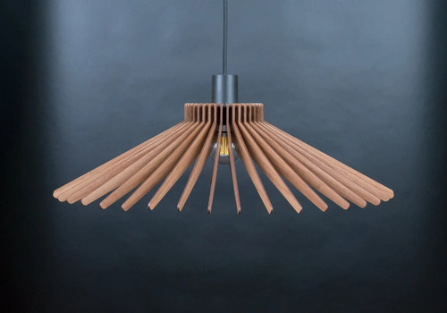 Suspension bois plafonnier - suspension, en