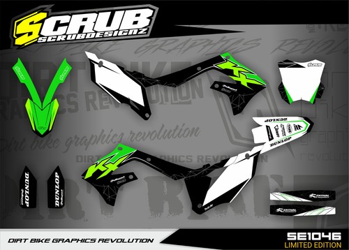 Kit stickers graphics kawasaki - kit,