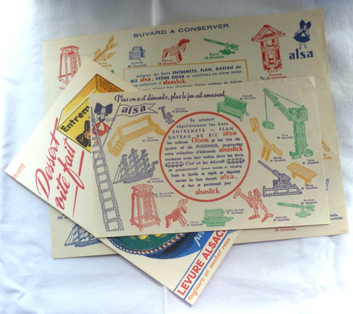 Lot buvards alsa - de, 3
