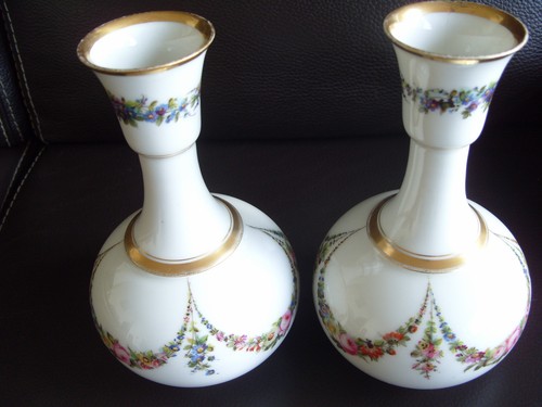 Ancienne paire vases 19 - de,