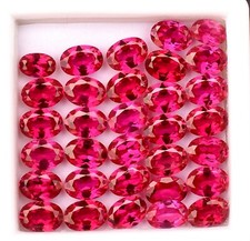 32 Pièces Naturel Rouge Mogok