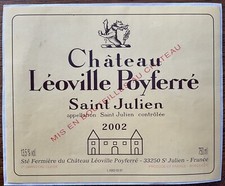 Étiquette Château Léoville