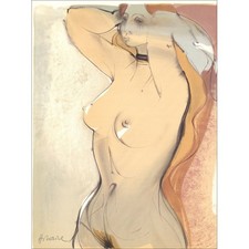 HILAIRE Camille - Lithographie originale "Femmes, Patricia" 38x29cm -1972