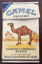 Pour collection paquet de cigarettes vide : CAMEL "Anniversary" - Italie -1-