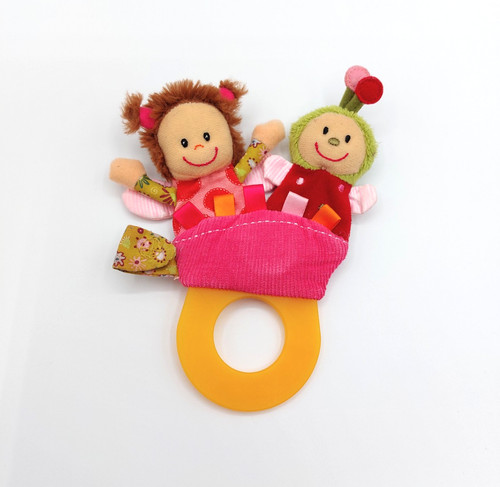 Hochet doudou les lilliputiens - doudou,