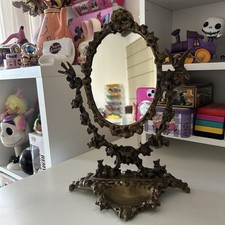 Miroir ancien victorien fonte