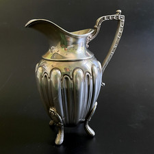 Pot à lait en métal argenté