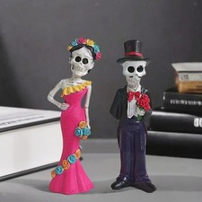 Statue de Couple Squelette