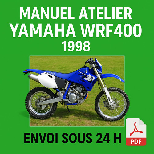 Manuel atelier yamaha wrf - manuel, 400