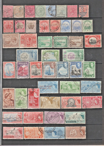Ref926 timbres anglais lot - ref926-timbres,
