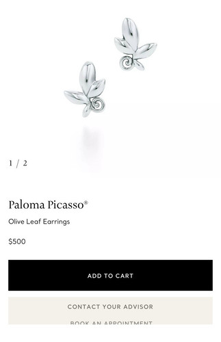 Authentic tiffany paloma - tiffany, &