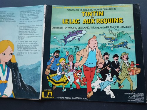 Hergé tintin le lac - tintin, et