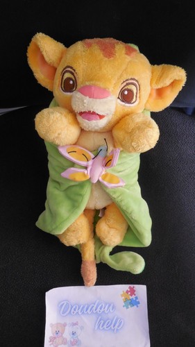 Doudou peluche simba roi lion - doudou,