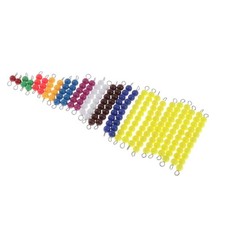Comptage des perles montessori - comptage,