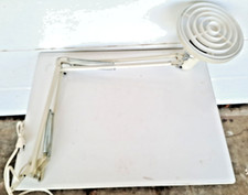 ANCIENNE ET GRANDE LAMPE DE BUREAU   ARTICULEE   SIGNEE LEDU